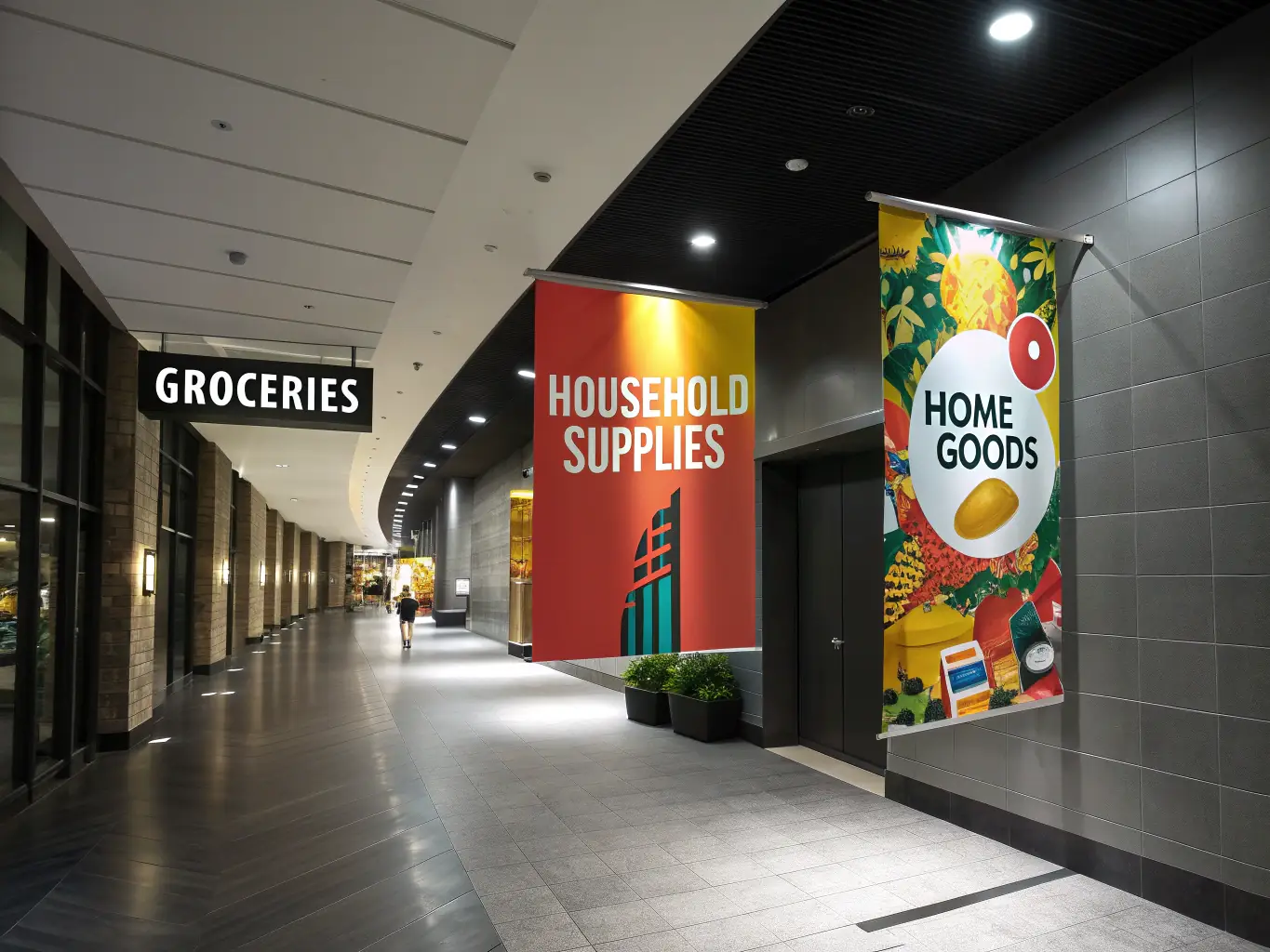 An image showcasing various register tape designs with different coupons and branding elements, highlighting the customization options available to advertisers.